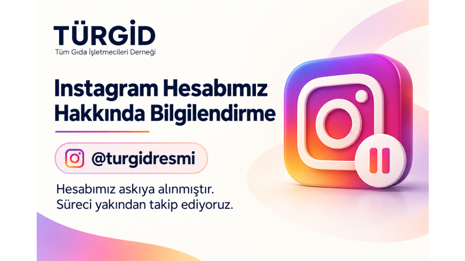 TÜRGİD Resmî Hesabı Hakkında Bilgilendirme